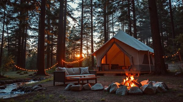 Top 5 expériences de camping de luxe à ne pas manquer